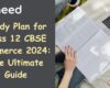 Study Plan For CBSE Class 12